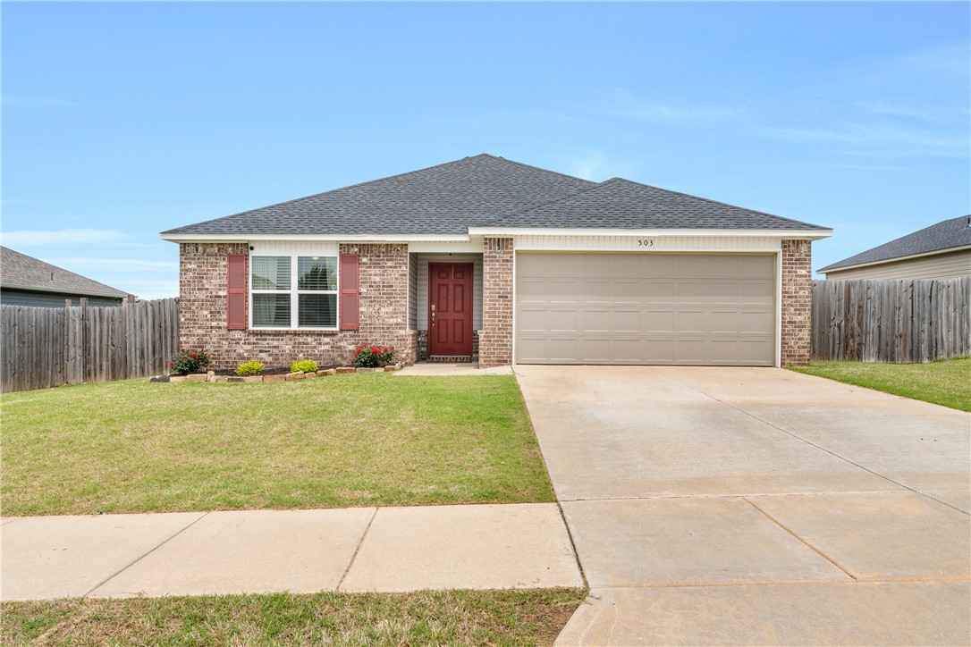 Welcome to this well-maintained home in Siloam Springs, offering a comfortable layout with added flexibility for everyday living. A bright living area connects smoothly to the dining space and kitchen, creating a practical flow, with a pantry providing extra storage and convenience. Three well-sized bedrooms offer comfortable accommodations, including a private primary suite, while additional bedrooms can easily serve as guest rooms, a home office or hobby space. An enclosed patio has been converted into an office with access to the back porch, while the garage has been transformed into a playroom—each heated and cooled, providing flexible, year-round living spaces. Both areas add versatility to the home and the garage can be converted back to a 2-car setup if desired. With a functional design and adaptable spaces, this home is ready to meet a variety of needs in a convenient Siloam Springs location.