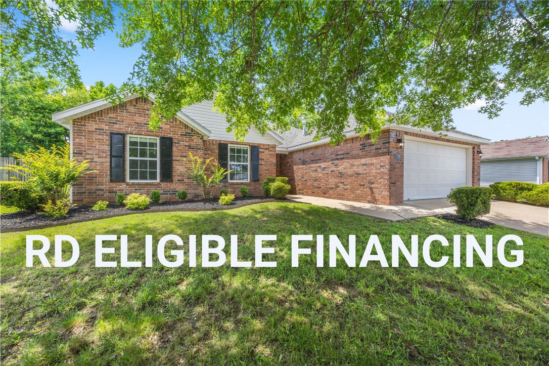If you're looking for a comfortable and affordable home near Fayetteville, look no further! This charming home is only 15 minutes from U of A, and less than a mile from Elkins public schools! Beautifully updated home offering 3 bedrooms, 2 baths, and 1,347 sq ft of comfortable living space. Built in 2003 and refreshed with new architectural shingles (2024), fresh interior paint, new carpet, LVP flooring, light fixtures, light switches, and electrical outlets in 2023. Large backyard with fresh landscaping. Plenty of room for pets and gardening. Peach and nectarine tree planted in the backyard.