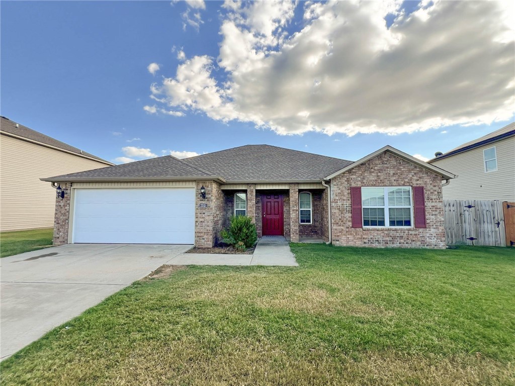 Ready to move in! This 4 bedroom 2 bath home features are split bedroom plan, eat-in-kitchen, spacious and fenced backyard, central heat and air, 2 car garage, laundry room and new LED light fixtures! Call today to schedule your own private showing.