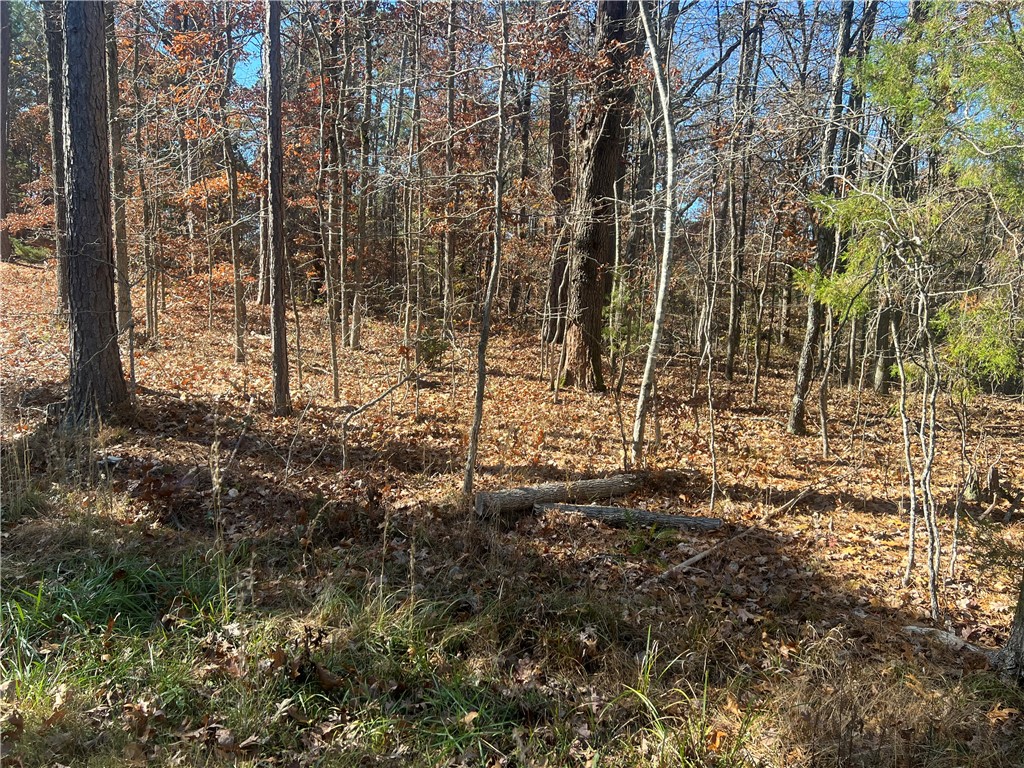 Culdesac Treed lot Close to country club and Missouri line.  This lot lays very nice and could be an easier Build than most. Water and Electric are at the road.