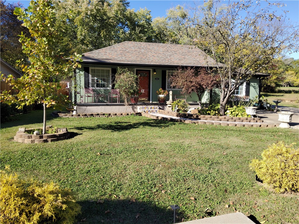 Looking for that perfect Investment Property, Or a place to call your forever home? Check out this well maintained 1940’s Bungalow located in S.E. Fayetteville Zoned C2. Make this charming place your home, a business, long term/short term rental, Airbnb, VRBO, office space, salon, retail space. Lots of potential in a fast-growing area of Fayetteville. This home features: charming front porch, original wood floors, large fenced in back yard and deck for entertaining, spacious floor plan w/ seamless living and dining area, open to bar area and updated kitchen w/ SS appliances. Generously sized bedrooms and a large remodeled spa styled bathroom with ample built in storage. New roof in 2020, new AC in 2022, bathroom and kitchen were updated in 2018. Schedule a showing today!