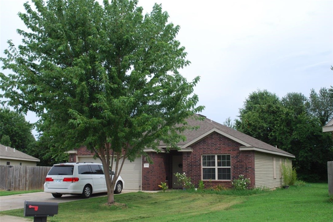 Great starter home or rental. Very bright with natural light, open kitchen, living, covered porch, large corner lot, convenient to everything. Some updates done, generous flooring allowance lets you choose your new floors. 2 indoor cats and an outdoor dog. Close to trails, Blue Ribbon Elementary.