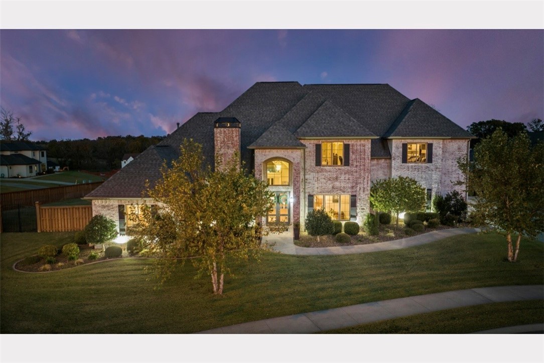Resort-style living awaits in this stunning estate home in the highly sought-after gated community of Scissortail, featuring a private pool with waterfall, expansive entertaining spaces, and premium upgrades throughout. This impressive home offers a 4-car garage, spacious bedrooms with walk-in closets, a bonus room with wet bar, and a dedicated media room. The inviting den with custom fireplace and formal dining room provide easy access to the kitchen, while a secondary bedroom with luxurious bath on the main level is ideal for guests or multi-generational living. The chef’s kitchen features Wolf 6-burner cooktop with griddle, and double ovens, along with whole-home audio and central vacuum. Enjoy the covered patio with built-in grill overlooking the private pool with waterfall, creating the perfect setting for relaxing or entertaining. Evening Star Elementary.  Welcome Home!!