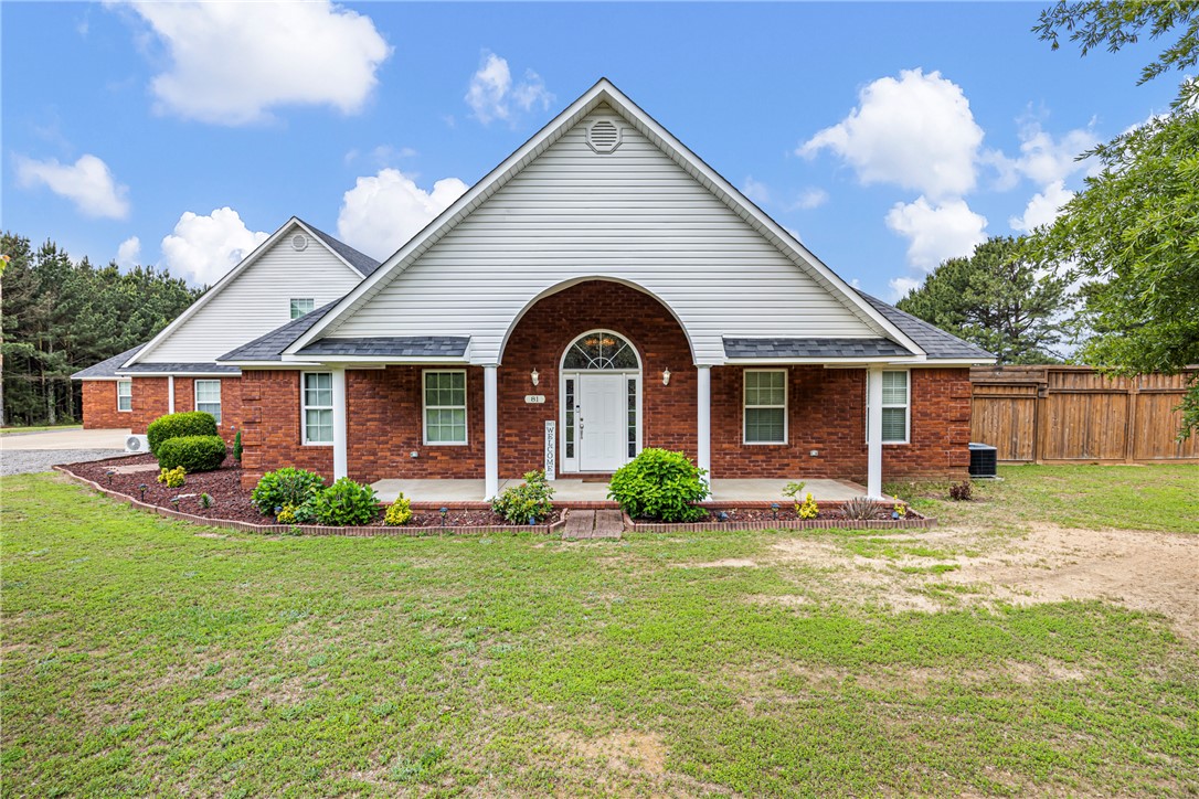 Stunning one-of-a-kind property on 4.58 acres offering space, flexibility, and an entertainer’s dream setup! This 3,913 sq ft home features a total of 7 bedrooms and 5.5 baths. The main home includes 5 bedrooms, 3.5 baths, spacious living areas, and a cozy wood-burning fireplace. Attached is a full guest house complete with its own kitchen, utility room, living room with wood-burning fireplace, and 2 additional bedrooms each with private full bath—ideal for guests, extended family, multi-generational living, or rental potential. Step outside to a stunning fully wood privacy fenced backyard featuring a beautiful in-ground pool and incredible covered entertainment area with bar seating, stage/pavilion space, and multiple gathering areas perfect for hosting parties, game days, cookouts, or relaxing evenings by the pool. A rare property with endless possibilities, privacy, and amenities difficult to find in one package!