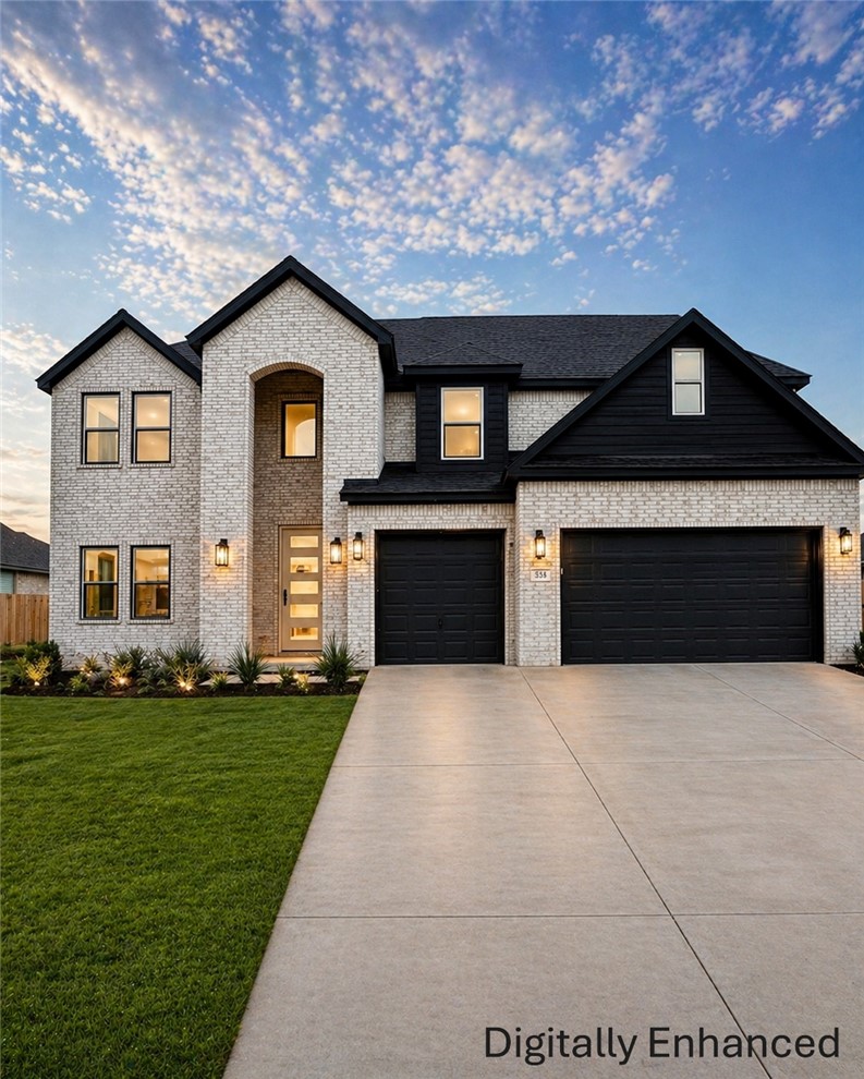 Brand new luxurious home in the highly sought after Tuscany subdivision located in West Springdale. This open concept 4 bedroom, three bathroom home comes with a gourmet kitchen featuring custom cabinets, quartz countertops, gas cooktop, and two pantries. Enjoy a master bedroom suite with beams, a makeup vanity, accent wall, walk in tile shower, and a huge walk in closet. Upstairs you will find a flexible second living space and two bedrooms with walk in closets. Oversized 3 car garage, 22 feet deep, perfect for your XL SUV or truck. Home includes a one year home warranty. Community amenities include a large pool, basketball court, playground and a club house with a full kitchen.