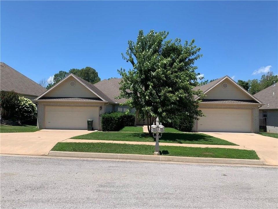 Updated 3 bed 2 bath duplex in Legacy Point SD off Double Springs Rd. Large living room & kitchen. Granite countertops in kitchen. Refrigerator, Washer/Dryer included. Large primary bedroom with ensuite and 2 walk in closets. 2 additional generously sized bedrooms that share a bathroom. Fenced backyard. Greenspace behind the property. Lawn Maintenance provided. Apply at PrimeNWA.com