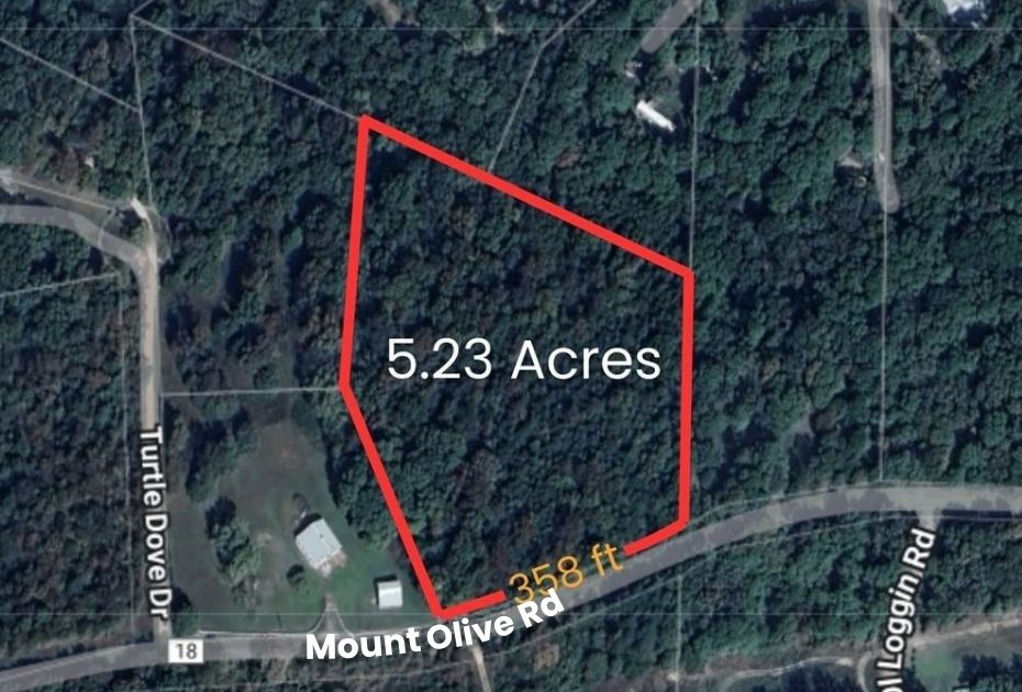 Discover the perfect blend of privacy and accessibility with this exceptional 5.23-acre wooded lot with a pond located off Mt Olive Road in Gravette, Arkansas. Boasting approximately 358 feet of frontage on a major paved road, this property offers an ideal setting for your dream home, investment build, or secluded retreat.

Nestled in a peaceful and sought-after area, the lot features mature trees, gentle topography, and ample space for building. With utilities nearby and easy access to Hwy 59 and I-49, you’ll enjoy both seclusion and convenience. The property is located just minutes from downtown Gravette, schools, shopping, and the natural beauty of Northwest Arkansas.
Build your dream home or invest in this beautiful piece of Northwest Arkansas​​‌​​​​‌​‌​​​‌‌​​​‌‌‌​​‌​​‌‌​​​​ today!