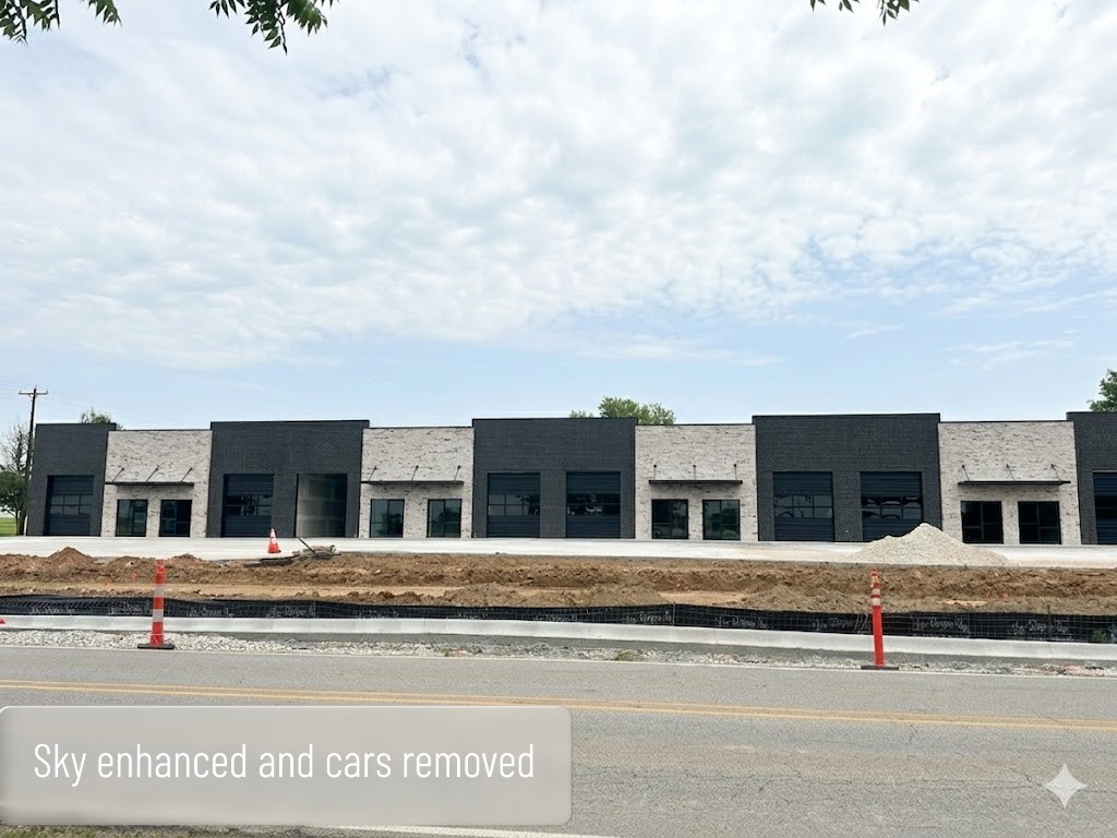 Outstanding Flex Space for Lease in Prime Tontitown Location Now available—brand new spaces in one of Tontitown’s most desirable and rapidly growing areas. These high-quality units are designed to accommodate a variety of business needs, from office and showroom use to light industrial or studio space.
Each unit features a white box office, private restroom, and a versatile warehouse or studio area. The warehouse space includes a 10’ x 12’ overhead garage door with modern glass inserts, providing both functionality and an attractive, contemporary look. Multiple unit sizes are available, offering flexibility to suit your specific operational needs.  These spaces provide an excellent opportunity to establish or expand your business in a thriving location.  Contact us today for availability and to schedule a tour.