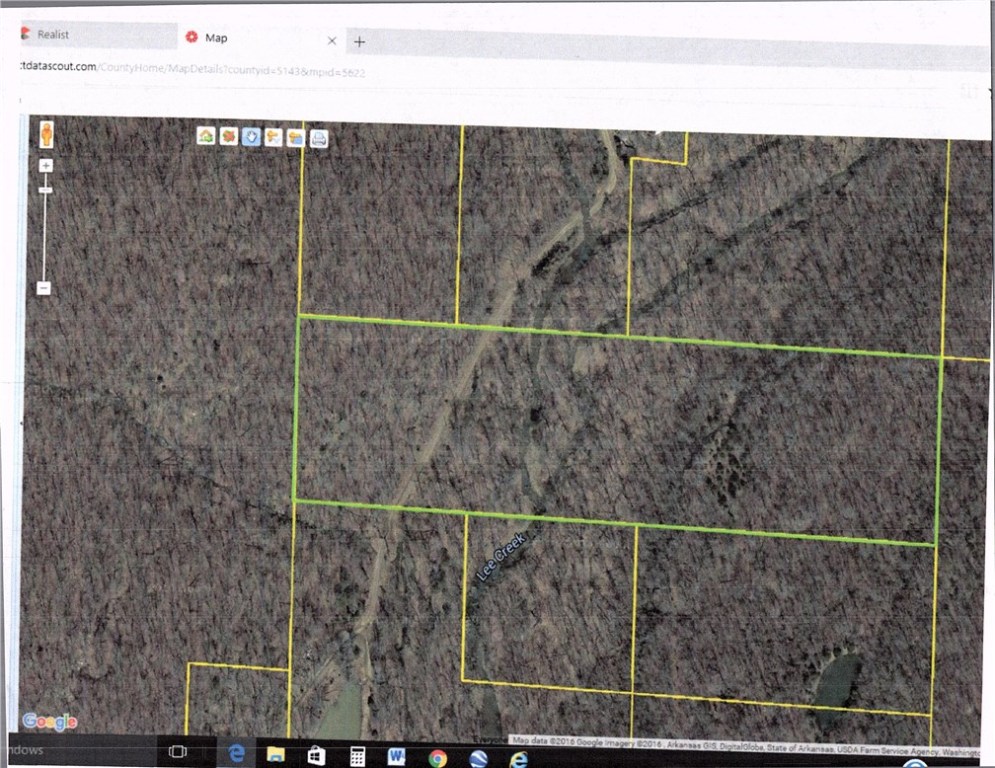 10 Acres located on Lee Creek. Peaceful. Very nice small piece of land.