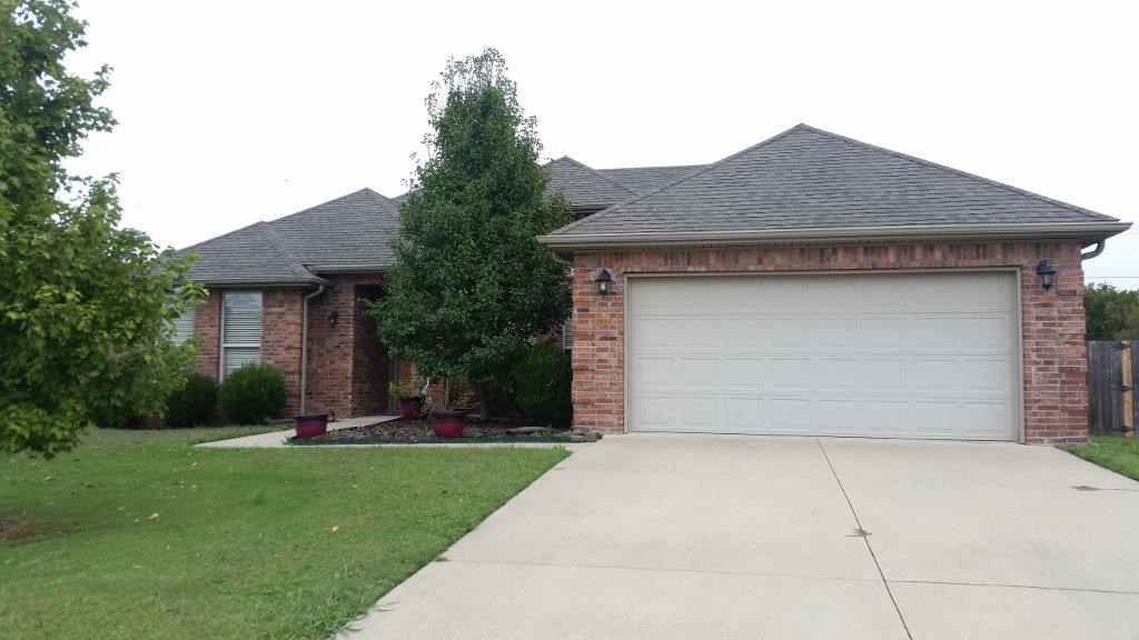 3 bedroom, 2 bath plus formal dining. House features include granite tops in kitchen and baths, crown molding, whirlpool tub, split floor plan, gas log fireplace, refrigerator and privacy fenced backyard. No Pets.