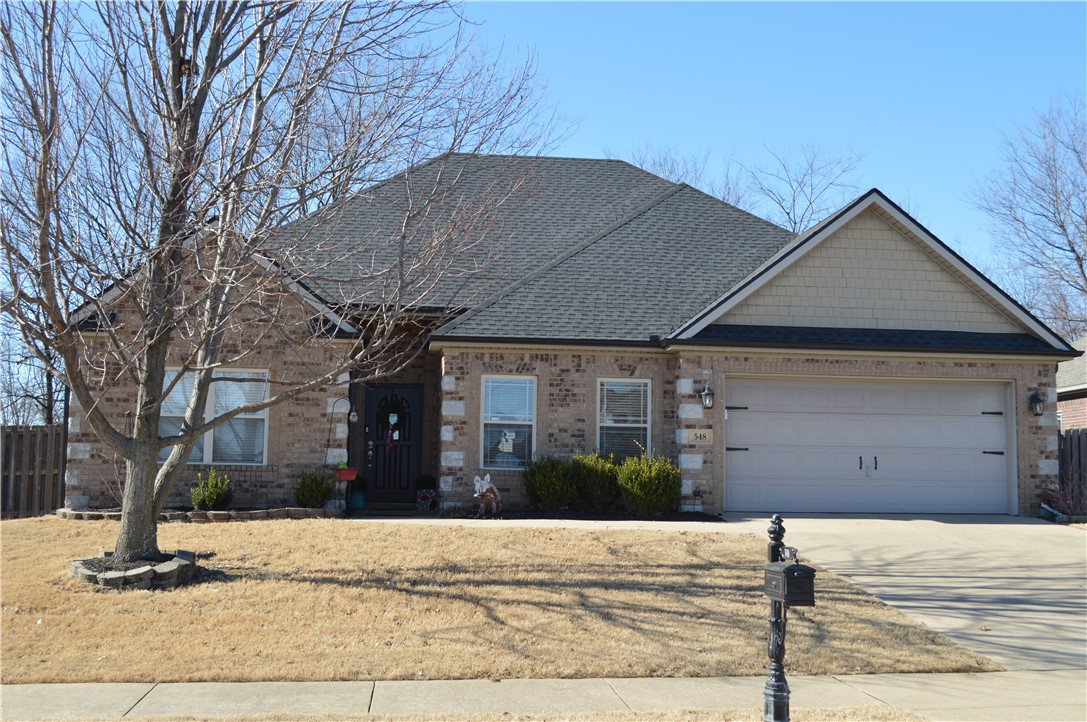 This well -Maintained one level home brick home offers 4 bedrooms and 2 full baths in an established Springdale neighborhood.  The inviting living area features a gas log fireplace, while the eat-in kitchen provides a comfortable space for everyday meals and gatherings.  A 2-car garage offers convenience and storage.  Recent upgrades include newer appliances that conveys new roof (September 2025), new guttering, and a new covered back porch seamlessly tied into the existing roofline-perfect for relaxing and entertaining outdoors.  Ideally located approximately a quarter mile from the I-49 Bypass on-ramp, this home offers easy access to schools, shopping, and a full range of nearby commercial amenities.  A brand new Springdale Fire Department Station is literally just around the corner, adding peace of mind.  Enjoy being just a short drive from many of the entertainment , dining, and recreational options throughout Northwest Arkansas.
Seller is willing to pay up to $5000.00 of Buyers Closing Cost at Closing.
