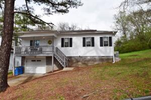 Beautifully remodeled 3 bedroom 1 bath home on a nice lot with large trees.  The large kitchen features granite countertops, and is open to the living room, and is perfect for entertaining.  Large updated bathroom that has entry off the hall and primary bedroom.  There's a small deck on the back of the home that overlooks the spacious backyard.