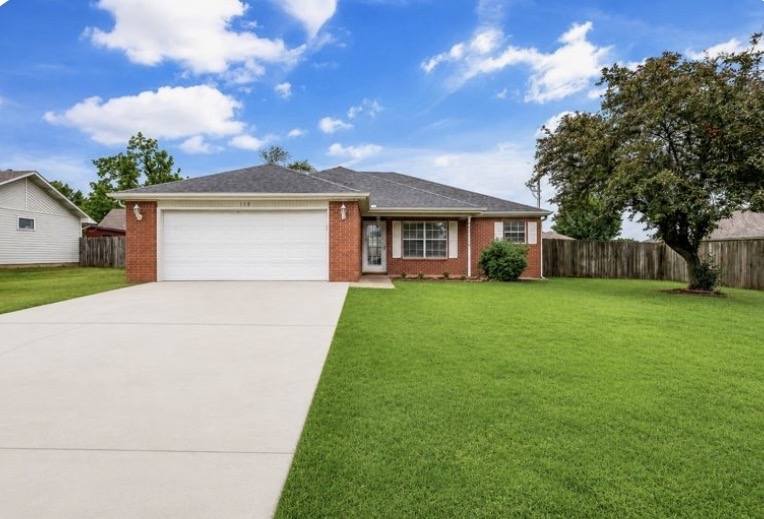Completely Remodeled! Step inside this beautiful affordable home with NEW: paint, flooring, lighting, granite & energy efficient HVAC, and more. This split bedroom plan is sure to please with space to entertain. Spacious Living area with vaulted ceiling is open to the breakfast nook and Kitchen. Covered back patio overlooks privacy fence yard. Minutes from Bentonville West High School & Gamble Elementary. In the up & coming Centerton area, you will enjoy a friendly neighborhood close to Dining, Shopping & XNA. Call for more details today!