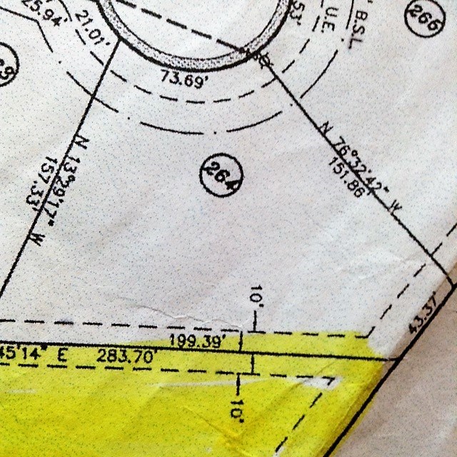 Single family building lots. Various sizes available.
