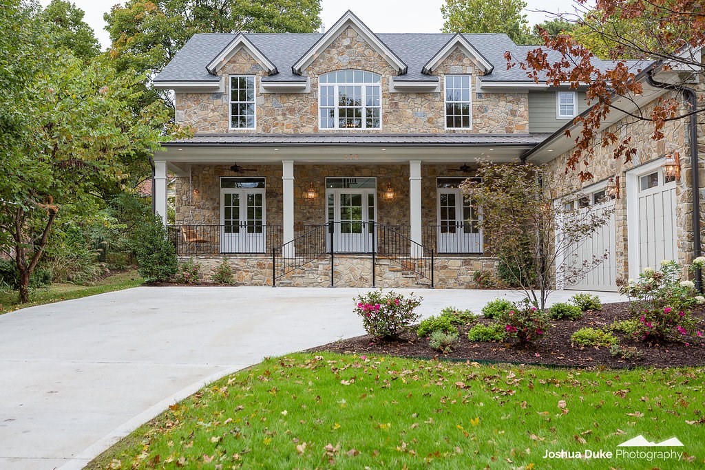 Beautifully and thoughtfully designed 4 bedroom/5.5 bathroom custom home in unbeatable location on Wilson Park in Fayetteville. Optional 5th bedroom/den on main floor. At 4592 Sf, there is a ton of space, with a beautiful covered outdoor entertainment area, home generator, 3/4 inch hardwood floors, smart home, heated tile floors, extensive trim work and cabinetry.  Don't miss out on this new construction opportunity in your favorite Fayetteville spot.