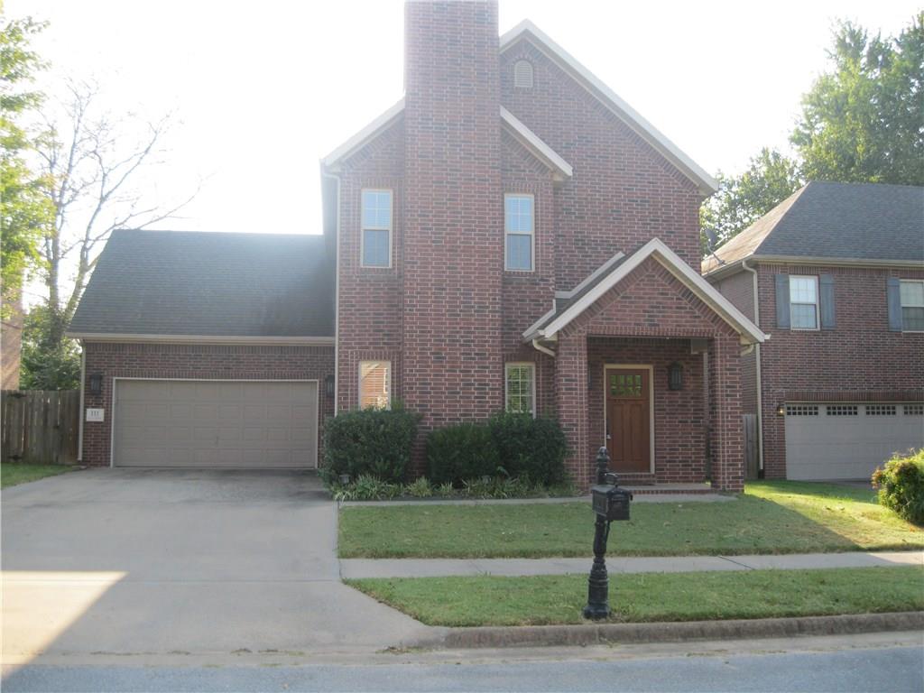 Stunning home located in the highly desirable Renaissance Subdivision in Bentonville! This gorgeous 3-bedroom, 2.5-bath home offers exceptional curb appeal and custom finishes throughout, incl coffered ceilings, hardwood flooring, elegant trim work & abundant natural light. The thoughtfully designed main level features an open-concept living, dining & kitchen area perfect for entertaining & everyday living.
The kitchen is equipped w/granite countertops, gas stove, ample cabinetry, pantry space & a functional layout overlooking the spacious living rm. Upstairs you will find all 3 bedrooms along with the laundry rm. The spacious primary suite offers a private retreat with a well-appointed bath, soaking tub, separate shower, and generous closet space. Just minutes from I-49, Dwntn Bentonville, Crystal Bridges Museum, The Momentary, Walmart Home Office, shopping, dining, parks & NWA's extensive biking/walking trail system.