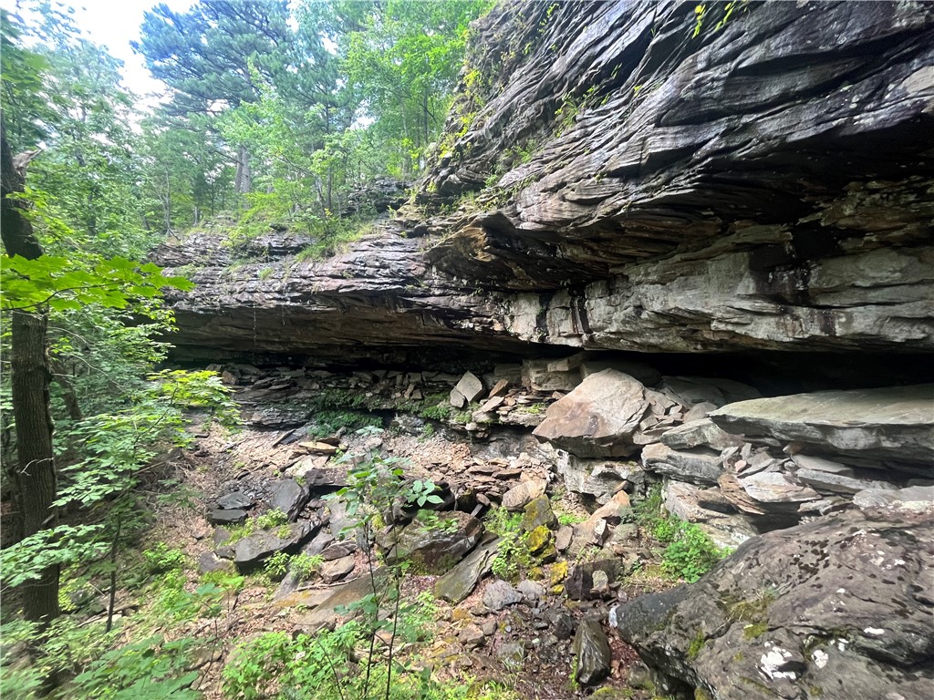 This 20+/- acre property is located approximately 5 miles south of beautiful Jasper, Arkansas. The land features a natural spring, a waterfall, and a stunning bluff line with impressive rock outcroppings, along with scenic views of Vendor Valley. Trails have been cut throughout the property for easy access. It’s well-suited for recreational use such as rock climbing, hiking, and hunting. This property also has a couple great homesites for your forever home or vacation rental. Electricity is available, and the property is conveniently located just off Highway 374. Centrally positioned in Newton County, it offers easy access to all the outdoor recreation and natural beauty the area is known for.