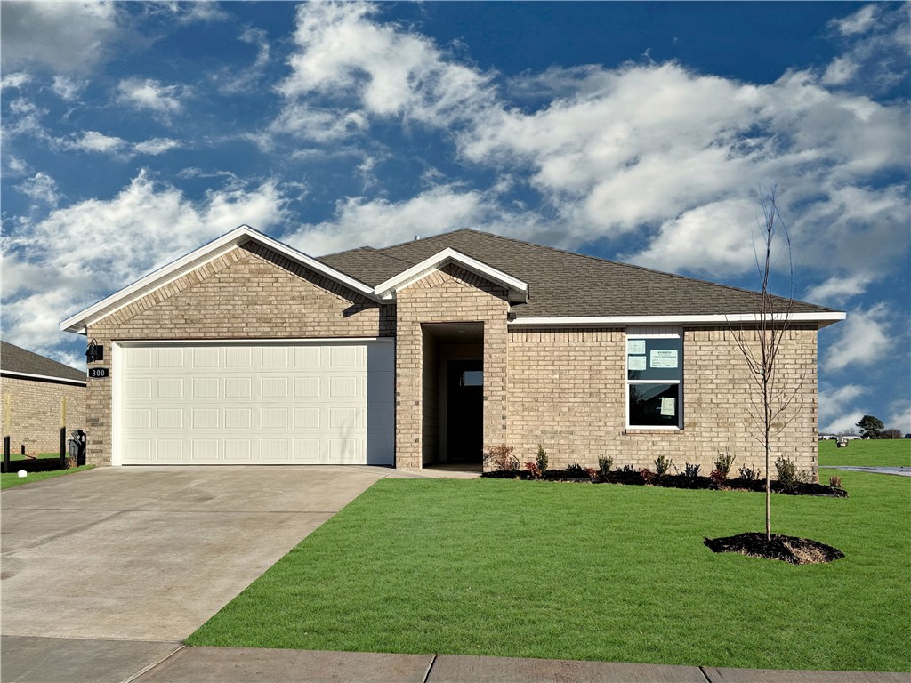 Sold before print! Beautiful Bellevue Plan in Rolling Meadows, in Pea Ridge, Arkansas! Each home in Rolling Meadows is meticulously crafted with attention to detail, creating a space that feels both luxurious and welcoming. From the moment you walk through the door, you'll be greeted by modern features and a spacious layout that caters to every lifestyle. Our homes boast premium finishes and thoughtful designs, ensuring that you'll be stepping inside your own personal oasis. These homes will be complete with LVP flooring throughout (two-story plans will have carpet on stairs and upstairs) and wood shelving in all closets, pantry, and utility room. The kitchen will have quartz kitchen counters, 36-inch cabinets, and stainless-steel appliances with a Gas Range! The primary bath will feature quartz countertops, double sinks, and a walk-in shower. Each home comes with 4-sided brick with Hardie® fascia per plan. Home will have a Garage Door Opener. Taxes and Parcel TBD.