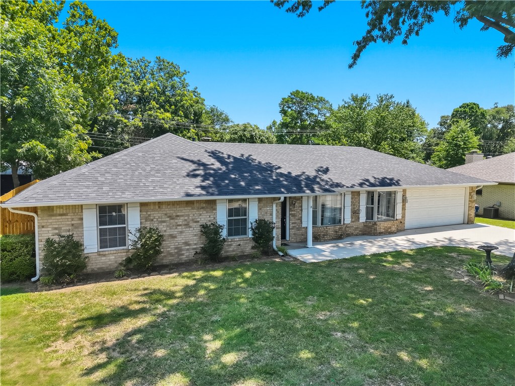 Welcome home to this beautifully maintained 3-bedroom, 2-bath brick home offering 2,003 sq. ft. (per CH) in one of Fort Smith's desirable neighborhoods! From the moment you arrive, you'll appreciate the attractive curb appeal, concrete driveway, 2-car garage, and the pride of ownership throughout. Inside, you'll find a spacious floor plan featuring a cozy gas fireplace, formal dining room, and a sunny breakfast nook that's perfect for morning coffee. The recently painted interior gives the home a fresh, move-in-ready feel, while the updated bathroom adds a modern touch. Step outside to enjoy the back deck, relaxing patio, and privacy-fenced backyard—ideal for entertaining, grilling, or simply unwinding after a long day. Additional updates include a new gas water heater, plus the home is protected by an active termite protection policy for added peace of mind. Combining comfort, quality, and an outstanding location, this home is ready for its next owners. Schedule your private showing today!