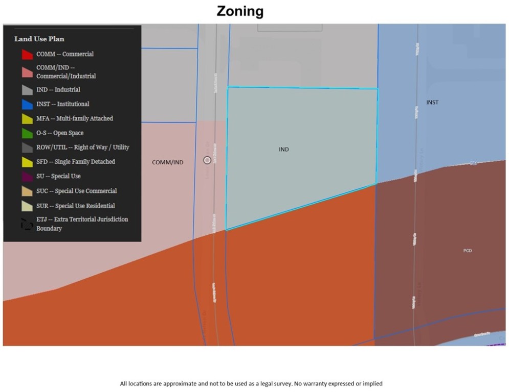 Carnahan Industrial Park Addn - Land