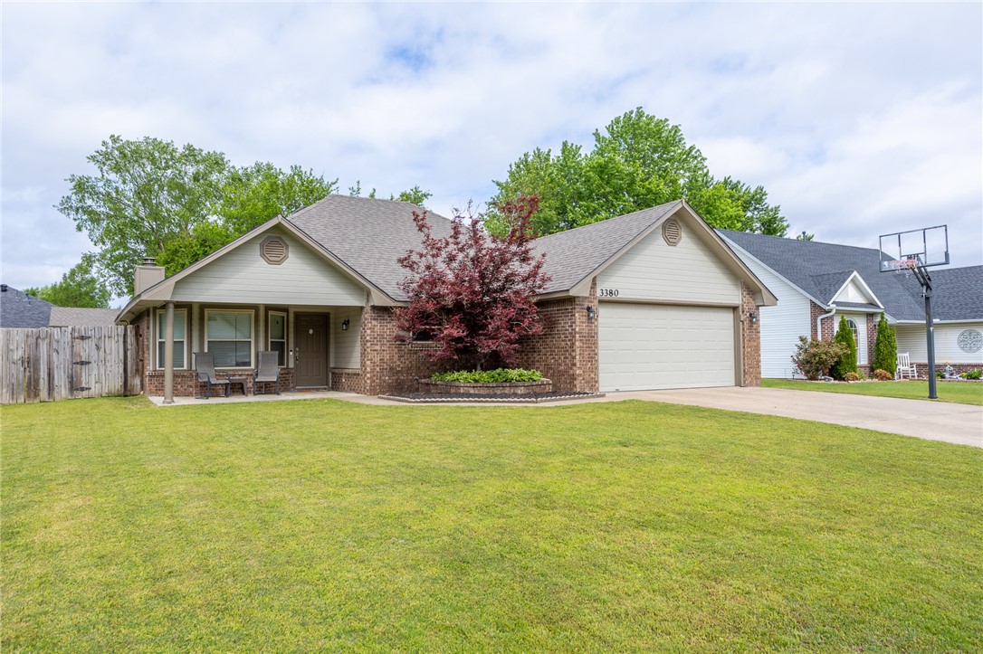 We've hit the jackpot with this one. Well-maintained, move-in-ready, and priced for quick sale. You rarely get all three of those at once. This all-brick home has been meticulously cared for over the years and has received a LOT of updates. Some of the bigger and more recent of those are the new roof in 2025, HVAC systems replaced in 2021, and all windows replaced in 2020. Inside the home has a bright and open main living room with a dining area and a great kitchen with pantry and a glorious amount of counter and cabinet space. Plus, the fridge conveys, as does the washer/dryer. The backyard is large and level, and the 10'x14' shed is more than just for storage having been outfitted with electric, so make it a workshop, studio, or a man/ma'am cave. And if all of that is the jackpot, the location is the powerball! Mere minutes from the Razorback Greenway, botanical gardens, Lake Fayetteville, schools and restaurants, and five mins from an ever-growing downtown Springdale, this home is the safest bet you can make.
