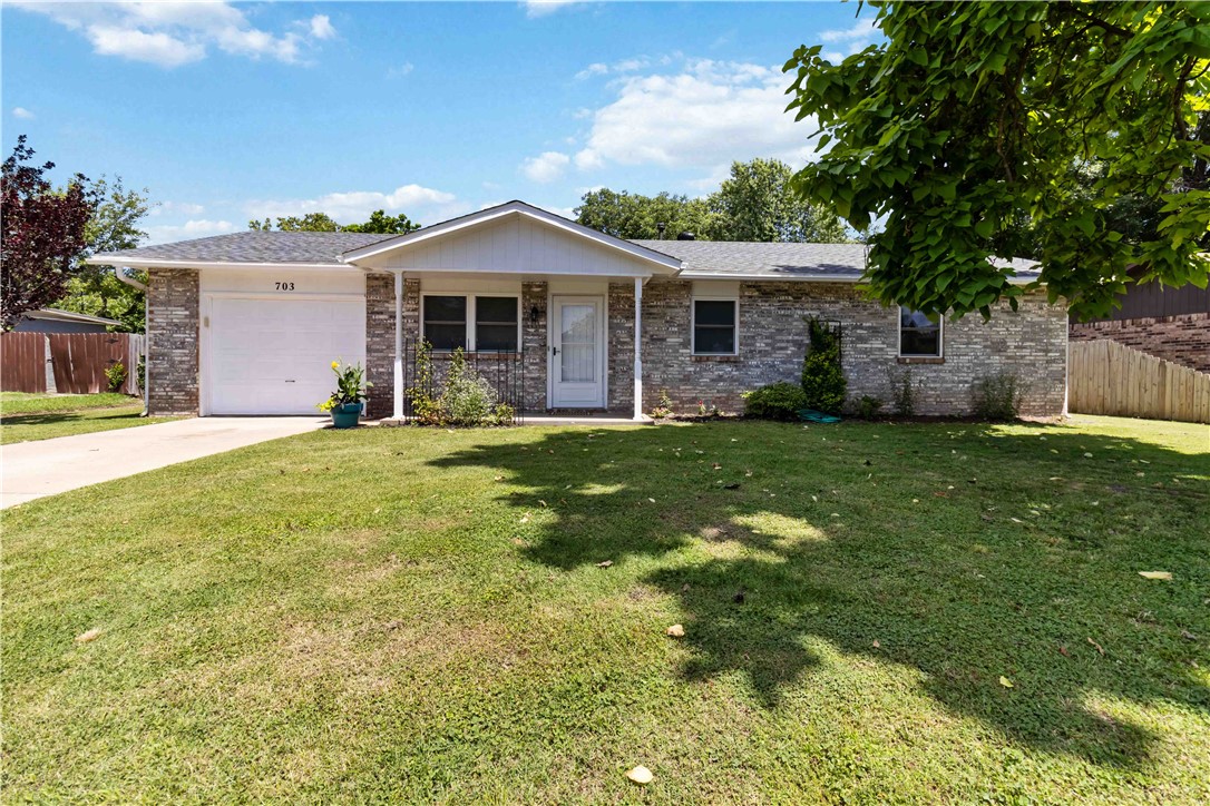This is the home buyers have been waiting for! Exceptionally clean, meticulously maintained, 
and updated throughout, this move-in-ready home reflects pride of ownership at every turn. The 
beautifully renovated kitchen features abundant cabinetry, pull-out storage, Lazy Susans, a 
spacious pantry, and convenient outlets for small appliances. The utility room includes a 
swinging door and motion-sensor lighting. The attention to detail continues throughout the home 
with double Sheetrock between the living room and first bedroom for enhanced sound reduction, 
motion-sensor closet lights, and ample storage, including the primary bath. Step outside to enjoy 
the large deck and fenced backyard, perfect for entertaining family and friends. Solar deck 
lighting creates a warm ambiance for relaxing evenings outdoors. Quality improvements were 
made with functionality and long-term enjoyment in mind. New roof & HVAC 2025.  Garage 
door opener conveys as-is.