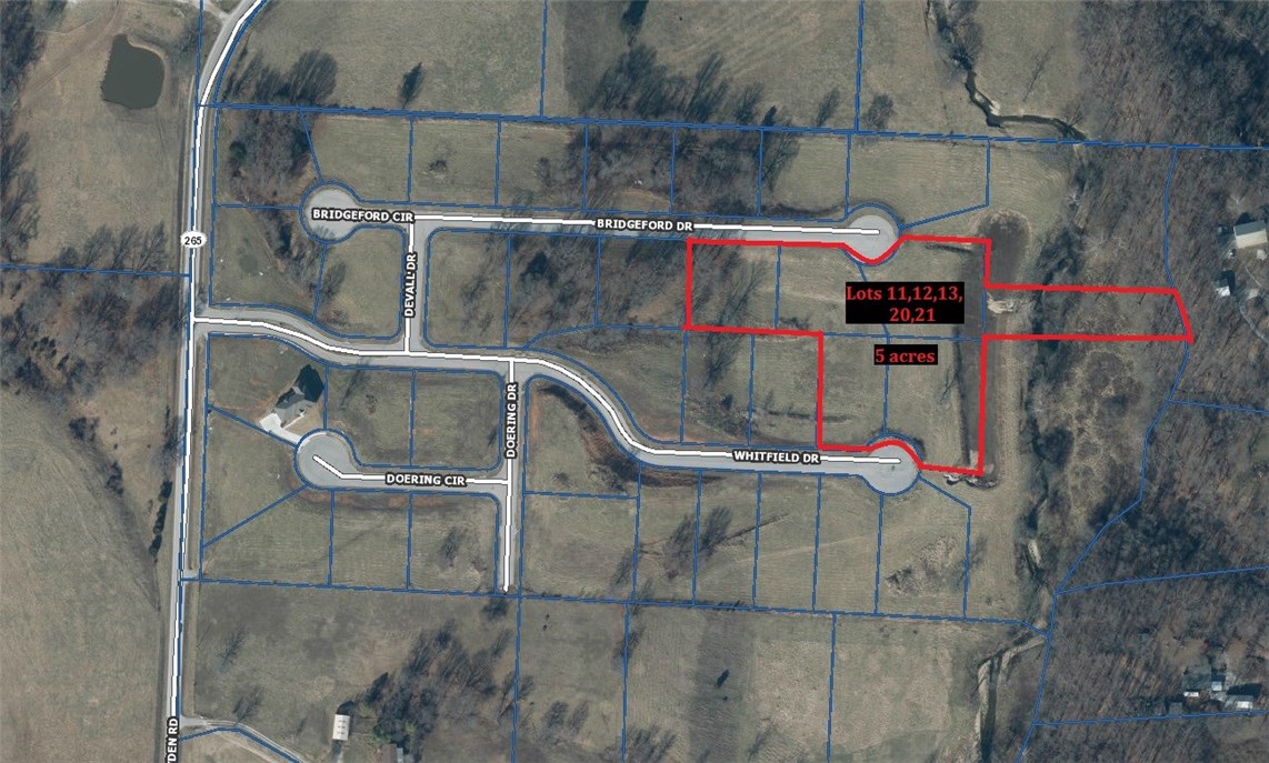 Creekside Estates Pea Ridge - Land