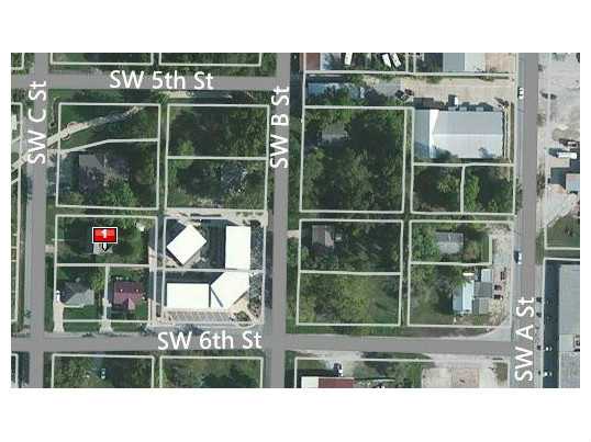 Lot has been zoned "Downtown Edge" and can be split into three lots. Located 5 blocks from the Bentonville square and just 3 blocks from the Walmart Home Office.