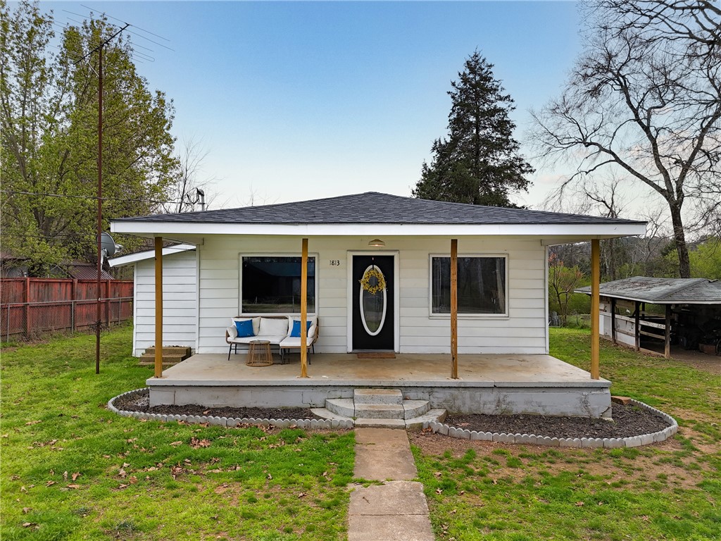 Bright and inviting 3-bed, 1-bath home that mixes original charm with smart modern updates. Enjoy an updated kitchen with contemporary finishes, cozy living areas with character details, a dedicated laundry room, and a fully fenced yard.  Ideal for pets and outdoor gatherings. Comfortable, move-in ready home with classic appeal.