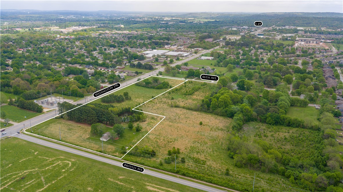 Outstanding development opportunity along the thriving Wedington Corridor in West Fayetteville. Up to 12.13 acres available. Owner is willing to split. Call for more information.