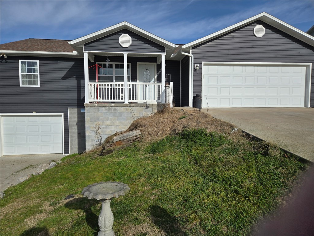 Beautiful newer home located in a quiet neighborhood on a dead-end street. This custom-built 3-bedroom, 2-bath home, completed in 2019, offers both comfort and functionality. Installed Solar Panels
The spacious primary suite features a private layout with direct access to the main bathroom, which connects to a large walk-in closet. The heart of the home is the open-concept living, kitchen, and dining area—perfect for entertaining—with a large island that provides plenty of workspace and seating.
Enjoy the convenience of a two-car garage on the main level, along with an additional one-car drive-through garage located on the side of the crawl space—ideal for extra storage or workshop needs.
For added peace of mind, a storm shelter is located beneath the front porch. This cozy, well-maintained home is truly move-in ready and waiting for its new owners. ___________________________________