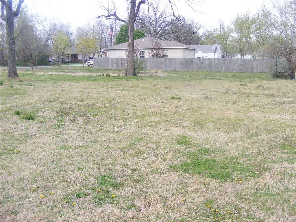 Very nice large corner lot! Lot is located at the corner of 5th Ave and Dallas in Gravette.