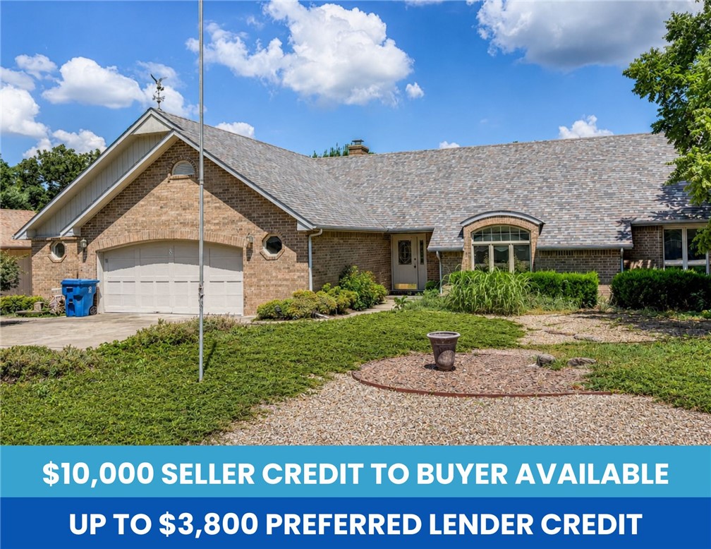 Priced to sell! Quality one-level home on a large 0.58-acre lot in an established Bella Vista neighborhood minutes from lakes, trails, golf, and parks. Features 2 bedrooms plus a dedicated office that can double as a bedroom and a bonus flex room. Tons of built-ins, fireplace, garage and an incredible amount of storage. Seller offering credit toward buyer's closing costs with an acceptable offer; preferred lender credit may also be available for qualified buyers. Washer, dryer, and refrigerator convey. Don't miss this opportunity to enjoy everything Bella Vista offers.