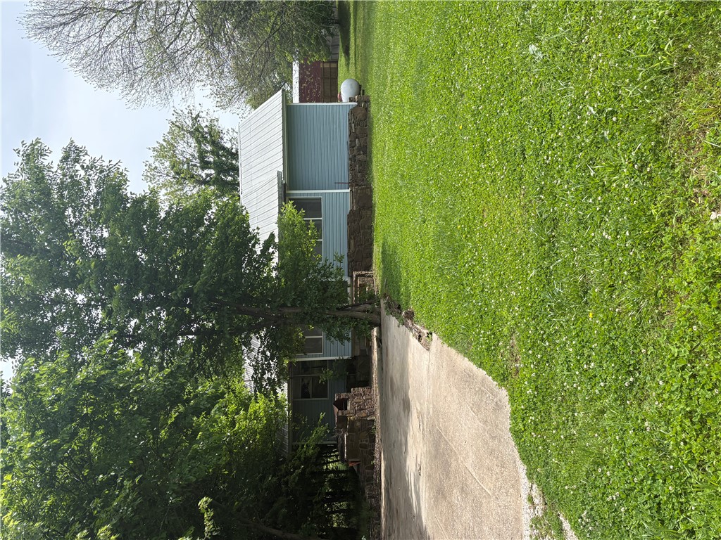 large home on large lot. unfinished 4 bedrooms and 1 bath . lot is .54 acres with a small shed behind the house . being sold as is . will not pass a va or fha inspection. agent owned. potential to create something great.