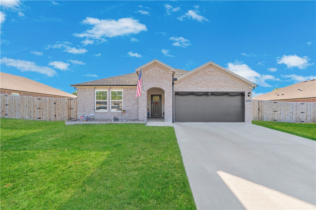 Beautiful 4-Bedroom, 2-bath home offering comfort and convenience! This super clean property features a water softener system, fully fenced backyard, and an 8X12 storage building for extra space. The refrigerator, washer and dryer all convey with property, making this home a moving-ready. Conveniently located close to schools, parks, and fire station. Don't miss the opportunity to own this well-maintained home.
This home includes a water softener system and an 8’ x 12’ storage shed. Washer, dryer, and refrigerator convey with the property.