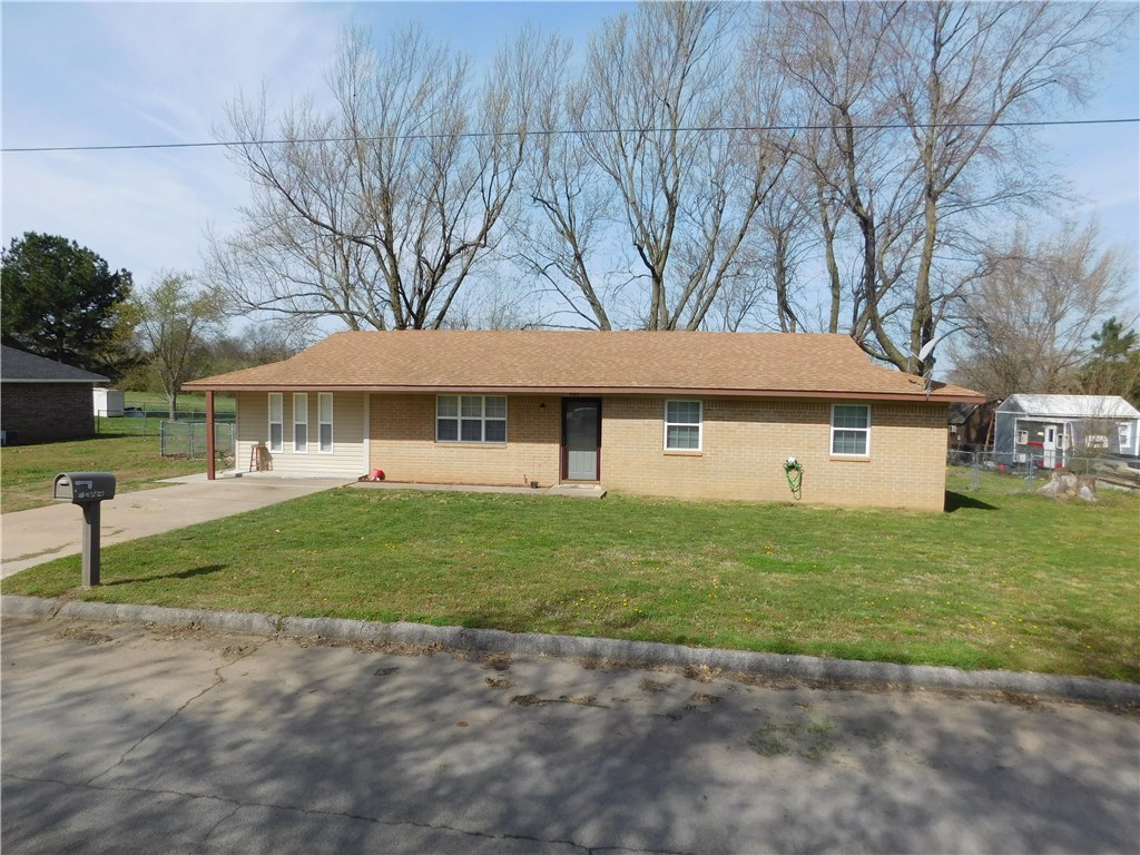 Very nice family home in a great neighborhood! Located on a cul-de-sac, convenient to everything and in very good condition. Newer paint, kitchen sink and faucet, countertops and backsplash. All flooring less than two years old. Newer roof, heating and air, and water heater. Large fenced backyard (4' chain link), mature trees, and 8x9 storage shed with newer roof and floor. Come see this one!