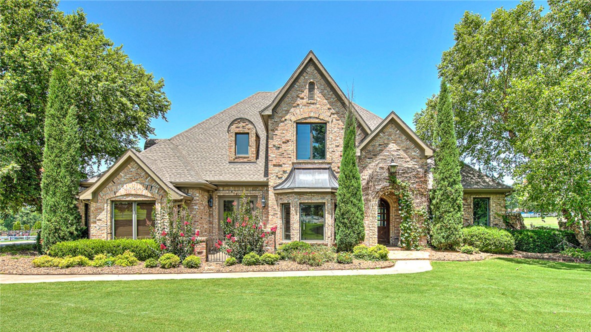 Experience refined European-inspired living in Western Trails Estates, an established equestrian friendly subdivision where acreage, privacy, and timeless architecture come together. Situated on 2.54 acres, this 4-bedroom, 3.5-bath residence offers a thoughtfully designed living space. Recent updates, including a new roof, fresh interior paint, and brand-new carpet, complement the home's enduring character. The well-appointed floor plan features a main-level primary suite, a private office or study, a spacious second-level bonus room, a storm shelter, extra storage spaces, stained concrete floors, and expansive living spaces designed for everyday comfort and entertaining. A 3-car garage provides ample space for vehicles and storage. Whether you seek an equestrian lifestyle or appreciate the tranquility of estate living, this property offers privacy, flexibility, and easy access to shopping, dining, and Northwest Arkansas conveniences. More photos coming soon.