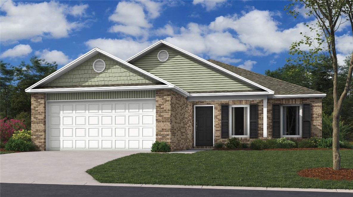 The enchanting Morgan plan is loaded with curb appeal with its welcoming covered front porch and attractive front yard landscaping. This home features an open floor plan with 3 bedrooms, 2 bathrooms, an expansive living room, and an exceptional eat-in kitchen fully equipped with energy-efficient appliances and generous counter space. Plus, a covered back porch that’s perfect for entertaining! Learn more about this home today!