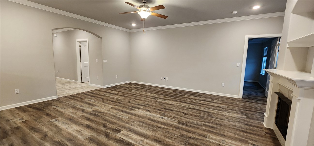 3-Bedroom, 2-Bath Fayetteville Home for Rent

Bright, open-concept living area with hardwood floors, crown molding, ceiling fans, and a gas fireplace. The kitchen features a large granite-topped island, stainless steel appliances (dishwasher & microwave).

Only 3-minutes from John L. Colbert Middle School!

Master Suite:

Vinyl plank flooring
In-suite bathroom with tile shower/tub surround, separate walk-in shower, whirlpool tub, framed mirrors, and walk-in closet.
Custom blinds.
Additional Bedrooms & Bath

Two additional bedrooms with ample closets.
Full guest bathroom.
Outdoor & Extras

Covered patio (gas & electric hookups) plus extended uncovered space
Fully privacy-fenced backyard.
Garage with keypad entry and pull-down attic storage.
Exterior features: 220V outlet in back, side outlet, and upgraded holiday light switch.