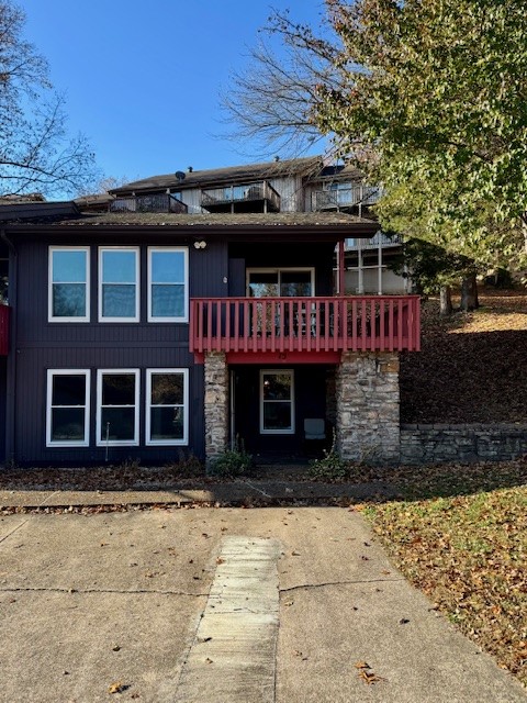 Discover the charm and tranquility of this beautifully maintained home nestled among mature trees and surrounded by the natural beauty Bella Vista is known for. This inviting property offers an open, light-filled living space with scenic wooded views from nearly every window, creating a warm and serene atmosphere throughout. The thoughtfully designed layout includes a comfortable kitchen with generous storage, well-sized bedrooms, and flexible living areas that suit a variety of lifestyles. Outdoors, a peaceful deck overlooking beautiful mature trees—perfect for relaxing, entertaining, or enjoying wildlife. Located close to Bella Vista’s renowned trails, lakes, golf courses, and community amenities, this home combines convenience, comfort, and the quiet elegance of Ozark living, making it an exceptional opportunity for buyers seeking both beauty and practicality.  **Also listed for lease ML # 1342649**