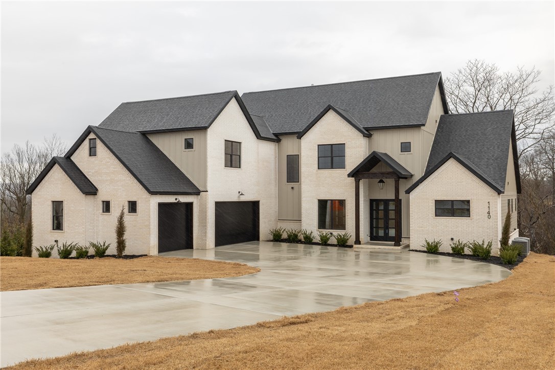 Exquisite is one way to describe this brand new home in Ashers Ranch Subdivision. Boasting stunning attention to detail, and custom touches throughout, this home is elevated modern luxury at its finest. Black Quartz countertops, custom lighting, and simple but bold touches in every room. With 4 bedrooms and 3.5 baths, a bonus room with a separate reading room, and office or library space, you can have plenty of privacy or large family gatherings. Storage galore with built ins, a mud room with lockers and attic space there is room for everything. It’s the little refined details that truly make this home a one a kind. Come see this beauty soon before it goes!