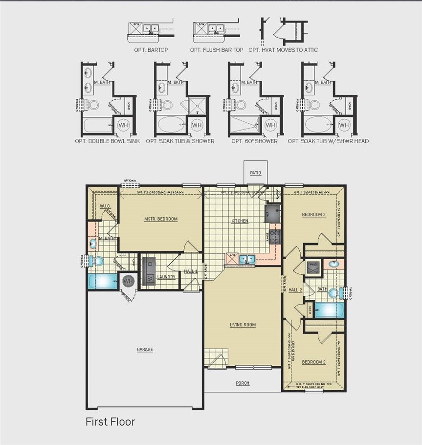 Introducing the beautiful Coleman plan, a home that exudes curb appeal with its inviting covered front porch and charming front yard landscaping. This thoughtfully designed residence features three bedrooms and two bathrooms, providing a practical and comfortable living space. The versatile layout allows for flexibility—perfect for family, guests, or even a home office. The spacious living room creates an ideal setting for relaxation, entertainment, and memorable family gatherings. Don’t miss your chance to discover the warmth and functionality of the Coleman plan today! *Photos are of a similar model.
