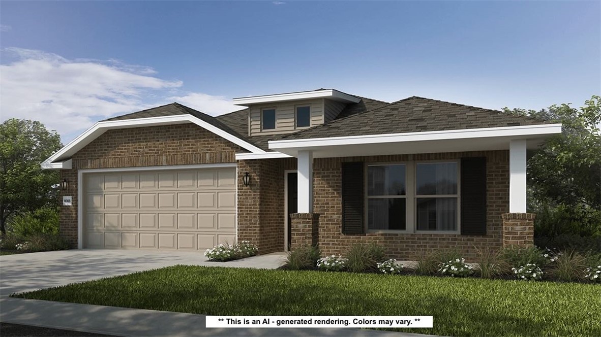 This 4 bed, 2 bath 1729 square foot floor plan is ready to
be filled with your family and friends! Connect with nature
in this floor plan thanks to the cozy covered back patio
just off the open concept family, dining, and kitchen area.
Available space is truly maximized in this home with a
kitchen pantry and dedicated laundry space, just off the
oversized primary suite closet! Taxes subject to change based on new construction.