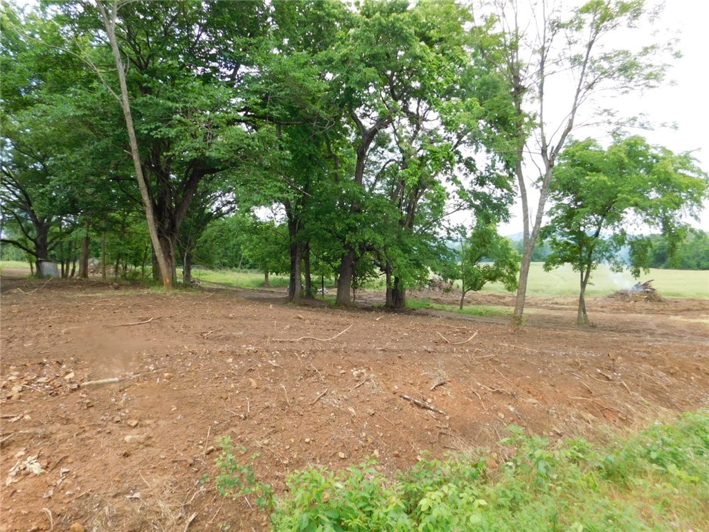 Beautiful home site on 12.17 acres just outside Fayetteville City Limits on paved road. Big trees, close in, city water at street. Build your dream home. Agent owned. More land available.