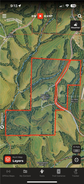 205 acres with 2 dwelling houses on it. Rural water, electric on property. Sold before print.