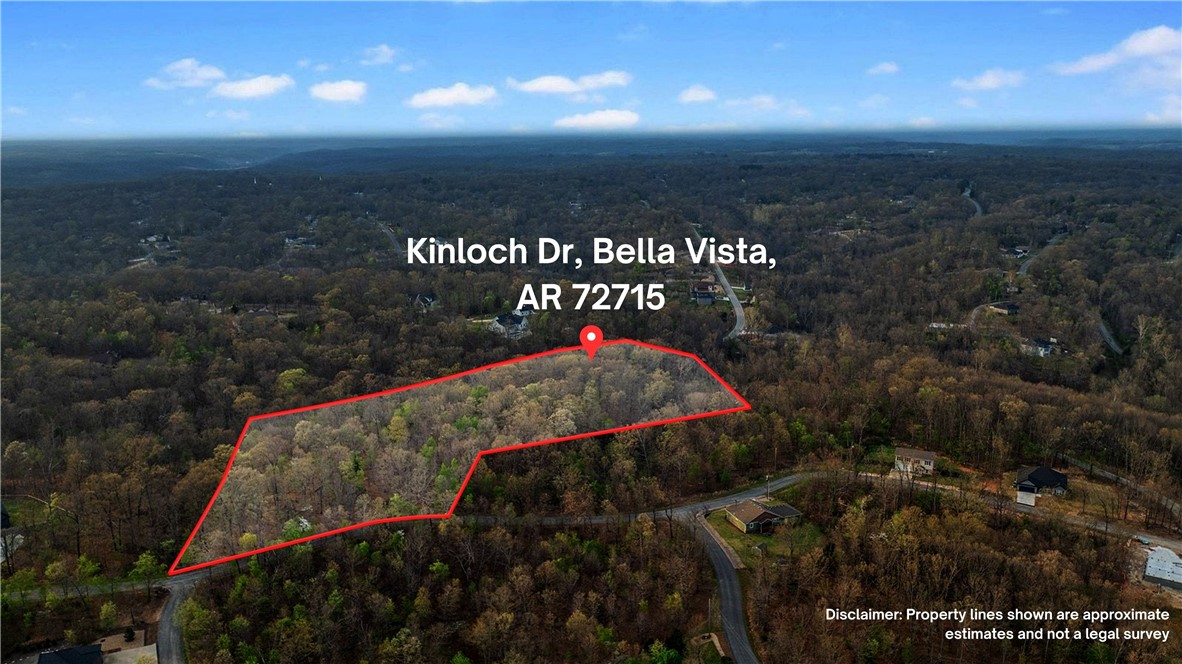 Welcome to a rare opportunity in the heart of Bella Vista—just over 9 acres of pristine, estate-sized land in a private, established neighborhood. One of the last true large parcels of its kind, this property offers unmatched seclusion, scale, and potential. Surrounded by mature trees, it provides an ideal setting to build a custom estate, private retreat, or explore development opportunities. The seller is open to subdividing, adding flexibility for investors or end users. Located minutes from Lake Loch Lomond and approximately six minutes from the Walton family’s 2,700± acre acquisition, this area is poised for growth. Nearby plans for a Walmart super center further enhance long-term value. Zoned for the highly sought-after Gravette School District with convenient interstate access, this is a one-of-a-kind offering with endless potential in one of Northwest Arkansas’ fastest-growing corridors. Large acreage opportunities like this are increasingly limited.