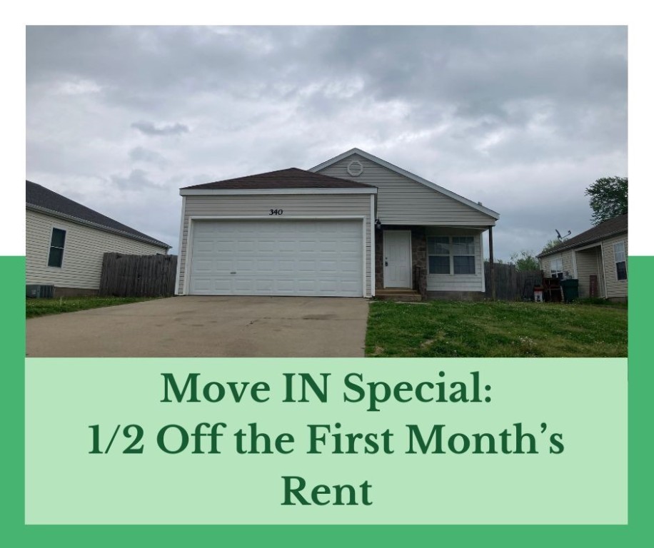 Move In Special: Half  Off the First Month's Rent!  Affordable and cozy 3 bedroom, 2 bath house with a 2 car Garage.  Well maintained and comes with a privacy fenced yard.  This home just received a fresh coat of paint and new light fixtures. Just 30 minutes from Bentonville and 20 minutes to Centerton.   Pets are negotiable with a refundable Pet Deposit of $250.  Rents for $1400 a month with a $1400 refundable Security deposit.