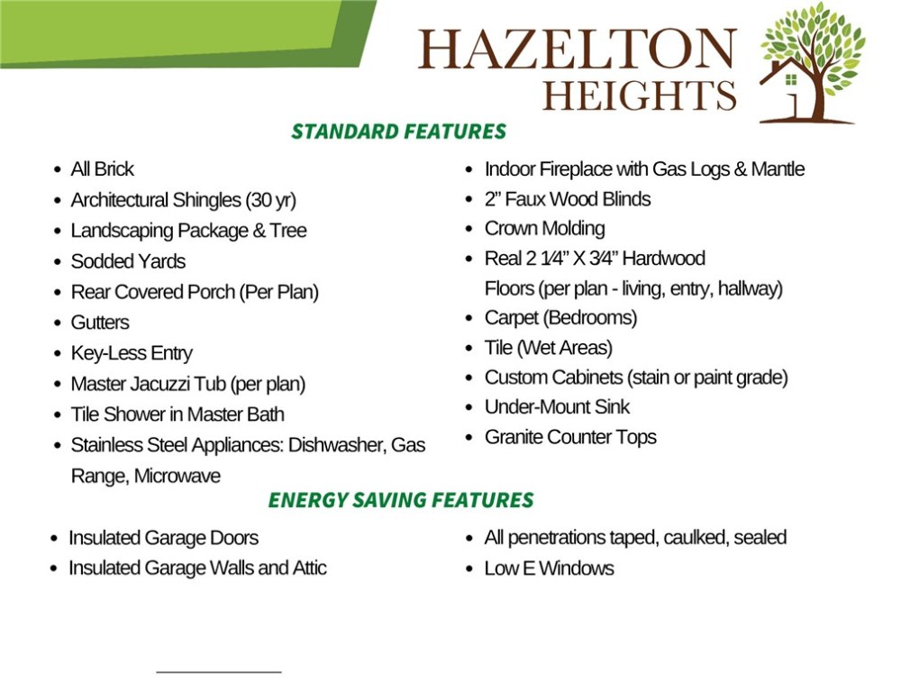 Hazelton Heights - Residential