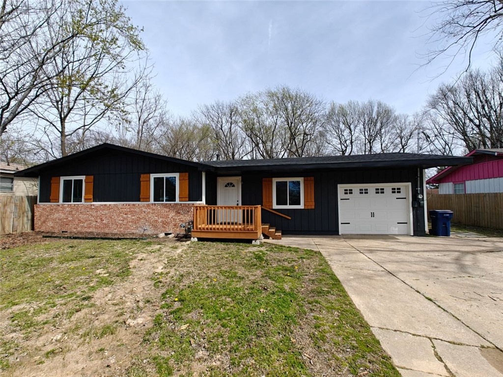Value in Siloam Springs -- True value.  This home on a quarter acre with a workshop has been remodeled and features many upgrades.  The photos are recent.  Currently rented month-to-month for $1400 by a super tenant for your investing-minded buyers.  For all interested including owner occupants,  Mr. Tenant has agreed to allow showings each Saturday from 2-4 pm.  You may schedule through showing time for this window, if others are already present please be courteous. 

  There is sagging in the original floor and is noted in the SPD -  this was an upgrade the current owners did not take on and have reflected this in the price for future possible updating.