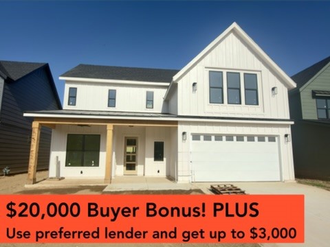 Right now buyers to receive $20,000 towards incentives! Welcome to your new home in the best location in NWA! This floorplan features 4 bedrooms (primary down & 3 up), study, large living and kitchen area, 3.5 baths, and oversized 2 car garage. Lots of storage and built-ins throughout the home. Large kitchen opens to living room with access to back patio. Primary suite is downstairs with soaking tub, large walk-in shower with dual shower heads, oversized vanity with dual sinks, and spacious closet! Upstairs you will find 3 bedrooms and 2 full bathrooms. Back covered patio makes a great place to grill and hang out. Enjoy the Meadow Brook playground or just across Bellview is the Razzorback Greenway Trail!